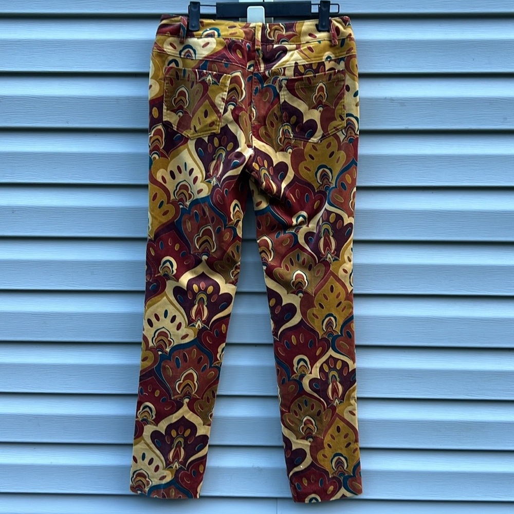 J. McLaughlin | 70s Inspired Velvet Pants size 2 - Picture 3 of 4